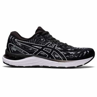 Asics Gel-Cumulus 23 - Naisten Juoksukengät - Mustat/Valkoinen